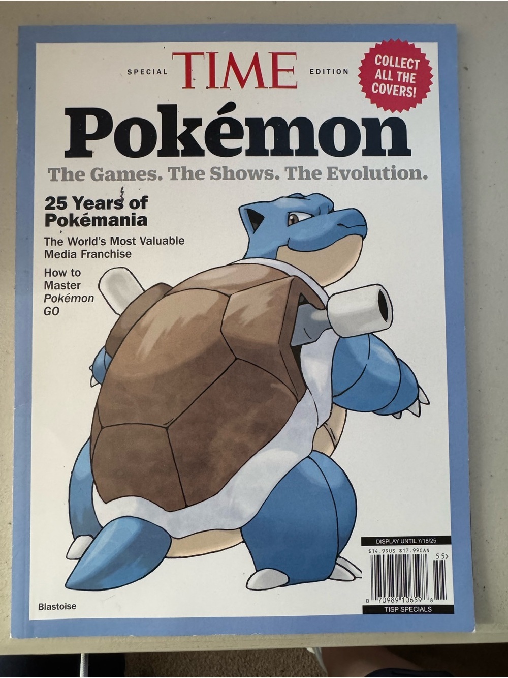 Pokémon Special Edition Magazine - Blue Cover